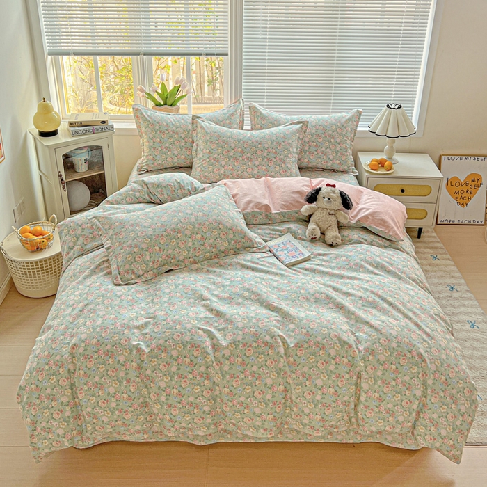 依庭2025春夏新款12868全棉纯棉四件套 柏林梦境