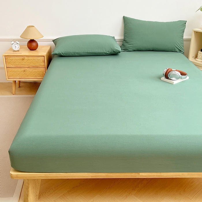 91家纺网 家纺一手货源 找家纺 （总）卡迪熊家纺 2025新款亲肤舒适水洗m单床笠