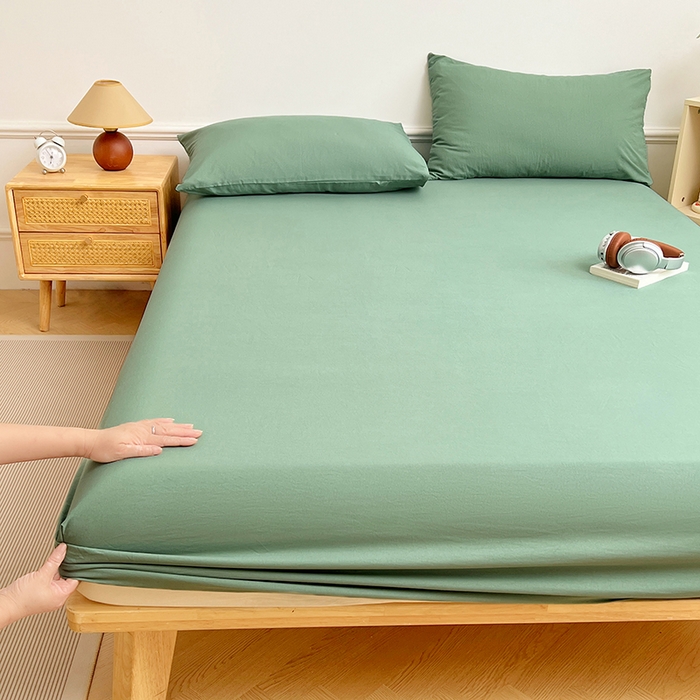 91家纺网 家纺一手货源 找家纺 （总）卡迪熊家纺 2025新款亲肤舒适水洗m单床笠