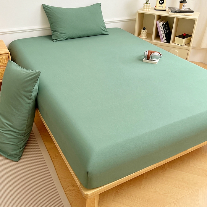 91家纺网 家纺一手货源 找家纺 （总）卡迪熊家纺 2025新款亲肤舒适水洗m单床笠