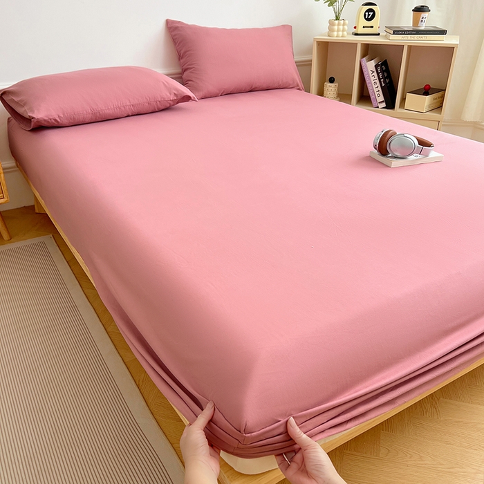 91家纺网 家纺一手货源 找家纺 （总）彩韵家纺 2025新款亲肤舒适水洗m单床笠