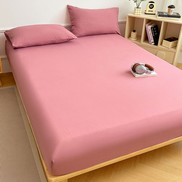 91家纺网 家纺一手货源 找家纺 （总）彩韵家纺 2025新款亲肤舒适水洗m单床笠