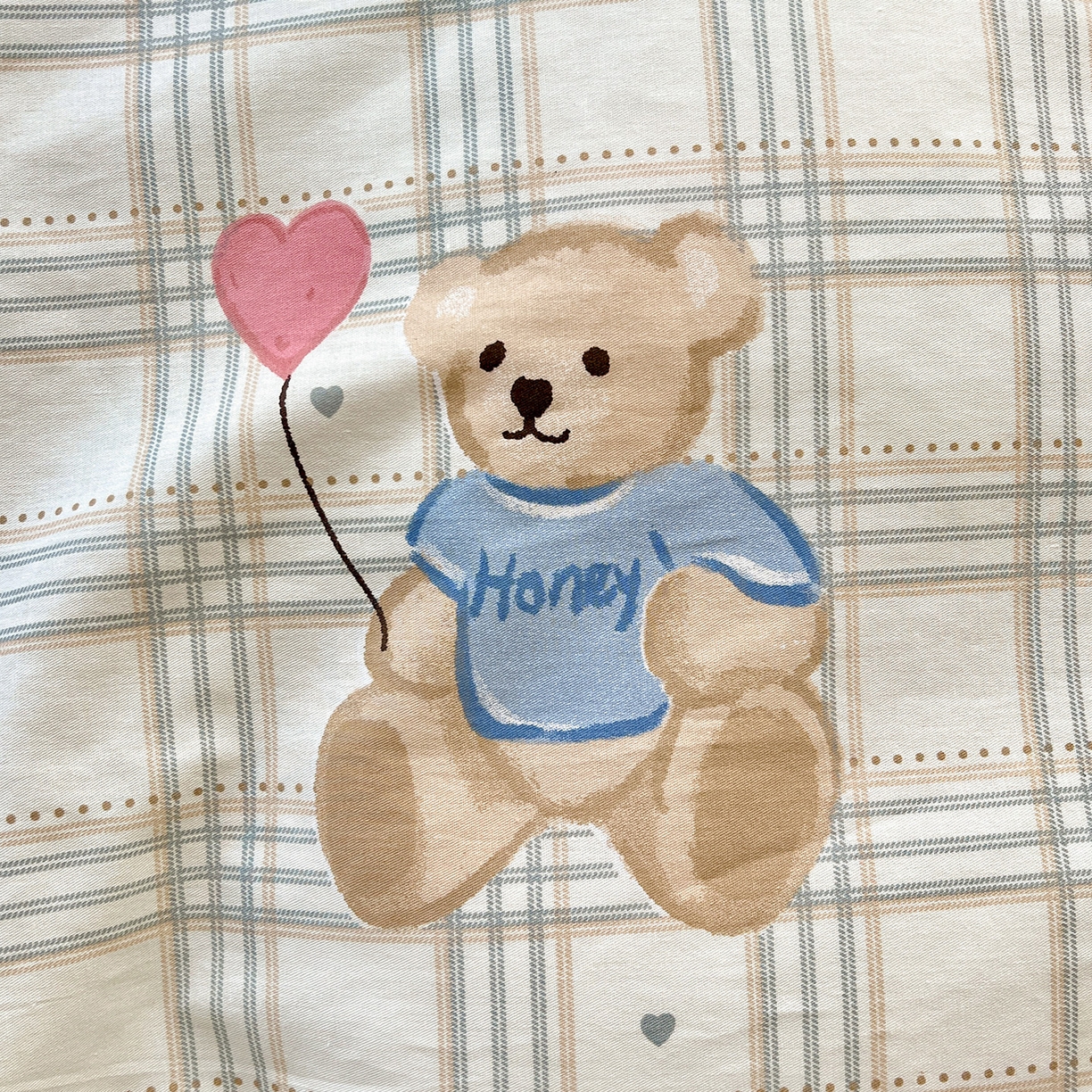 91家纺网 家纺一手货源 找家纺 依庭 2025春夏新款12868全棉纯棉印花卡通系列单被套 被套单件 浮云初梦