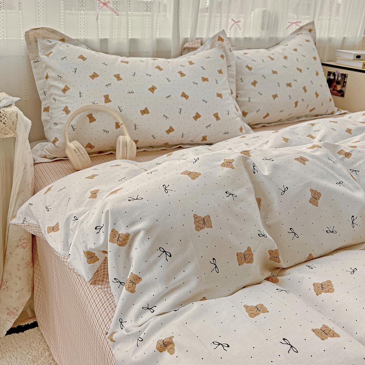 91家纺网 家纺一手货源 找家纺 依庭 2025春夏新款12868全棉纯棉印花卡通系列单被套 被套单件 柴犬日出