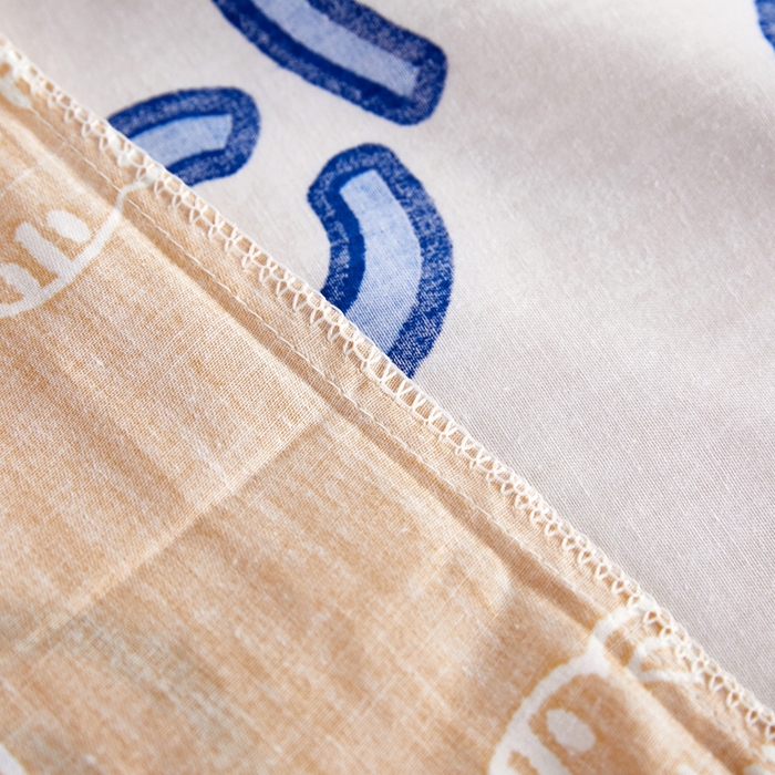 91家纺网 家纺一手货源 找家纺 依庭 2025春夏新款12868全棉纯棉印花卡通系列单被套 被套单件 浮云初梦