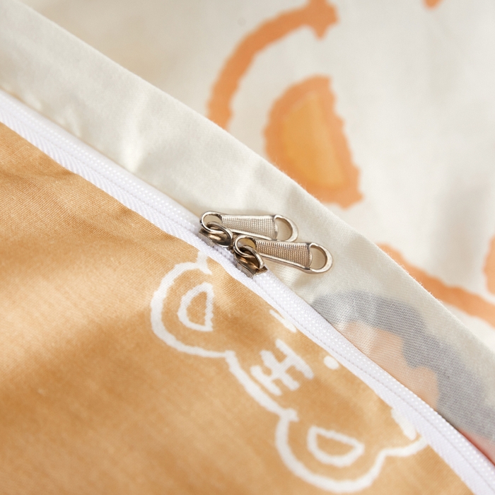 91家纺网 家纺一手货源 找家纺 依庭 2025春夏新款12868全棉纯棉印花卡通系列单被套 被套单件 浮云初梦