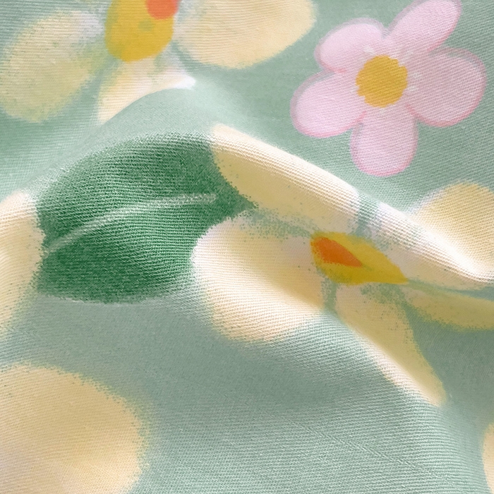 91家纺网 家纺一手货源 找家纺 依庭 2025春夏新款12868全棉纯棉印花卡通系列单被套 被套单件 浮云初梦