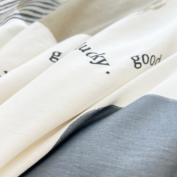 91家纺网 家纺一手货源 找家纺 依庭 2025春夏新款12868全棉纯棉印花卡通系列单被套 被套单件 浮云初梦