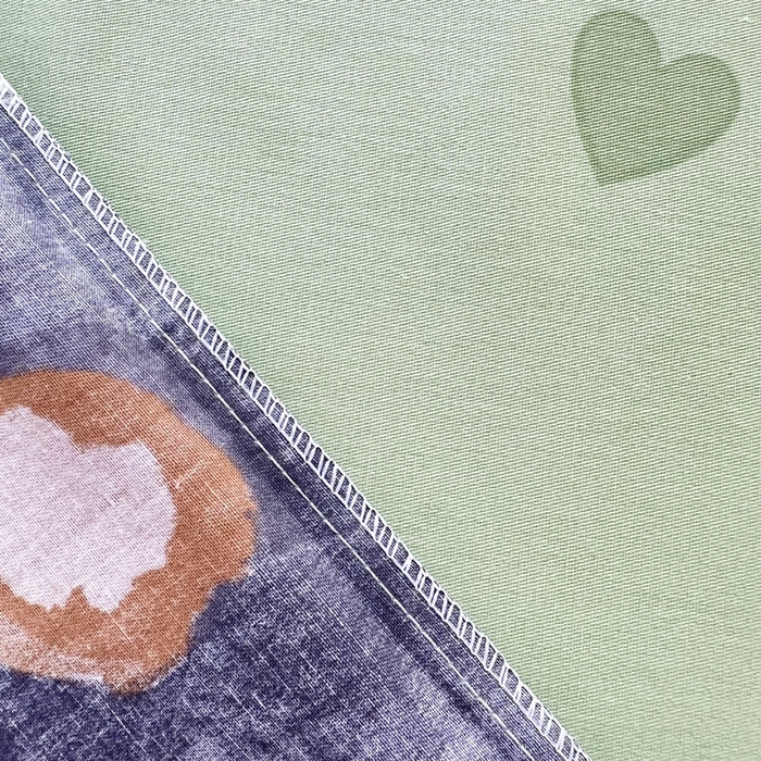 91家纺网 家纺一手货源 找家纺 依庭 2025春夏新款12868全棉纯棉印花卡通系列单被套 被套单件 浮云初梦