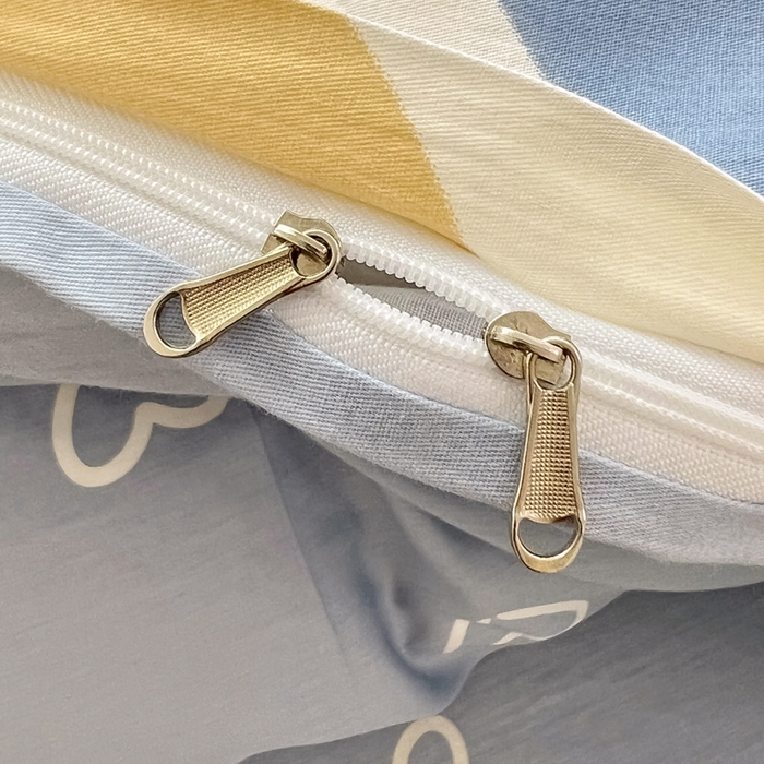 91家纺网 家纺一手货源 找家纺 依庭 2025春夏新款12868全棉纯棉印花卡通系列单被套 被套单件 浮云初梦