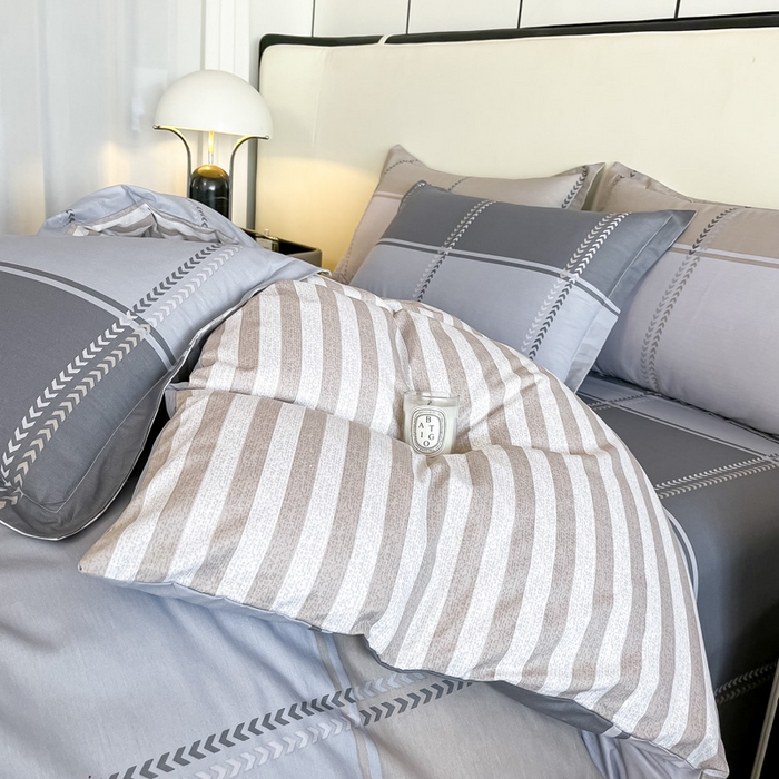 91家纺网 家纺一手货源 找家纺 依庭 2025春夏新款12868全棉纯棉印花卡通系列单被套 被套单件 浮云初梦