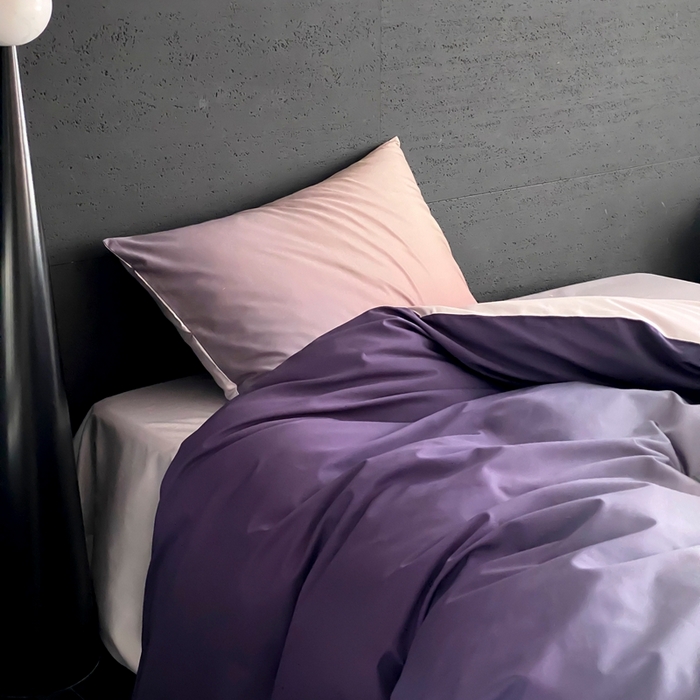 91家纺网 家纺一手货源 找家纺 （总）赫帛 2025新款50s缎纹数码印花长绒棉四件套-暮光之城（风格二）