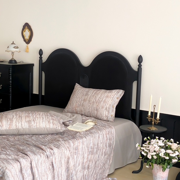 91家纺网 家纺一手货源 找家纺 （总）赫帛 2025新款60支全棉双层纱夏被-云屿沁棕