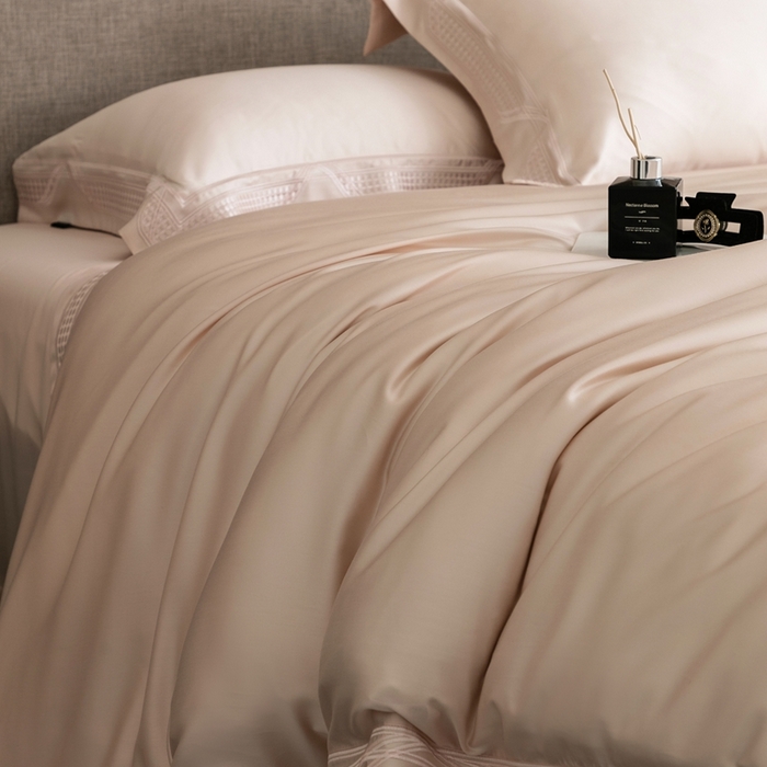 91家纺网 家纺一手货源 找家纺 （总）馨蕊家居 2025新款80SLF奥地利兰精天丝四件套-凯伦