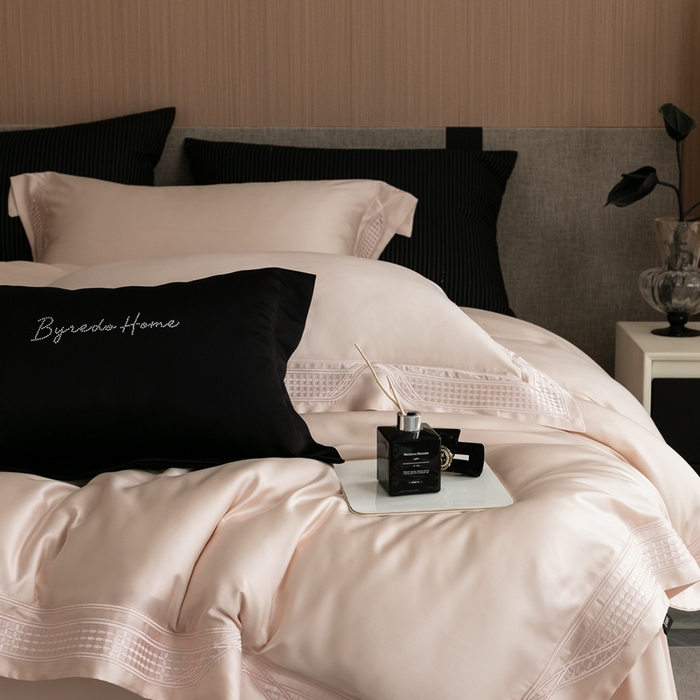 91家纺网 家纺一手货源 找家纺 （总）馨蕊家居 2025新款80SLF奥地利兰精天丝四件套-凯伦