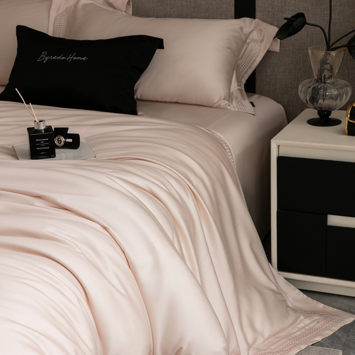 91家纺网 家纺一手货源 找家纺 （总）馨蕊家居 2025新款80SLF奥地利兰精天丝四件套-凯伦