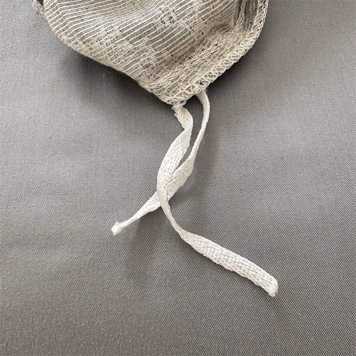 91家纺网 家纺一手货源 找家纺 灰鲸2025新款A类全棉三层纱色织提花系列四件套 初春-灰