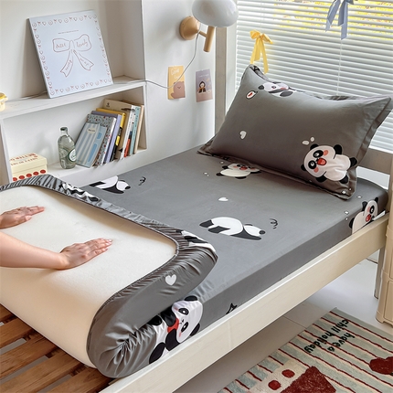 91家纺网 家纺一手货源 找家纺 （总）学生季 爆款90*200床笠单件学生宿舍床垫套外贸供货可定制2025新款