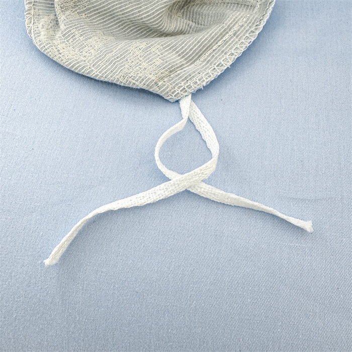 91家纺网 家纺一手货源 找家纺 灰鲸2025新款A类全棉三层纱色织提花系列四件套 初春-蓝