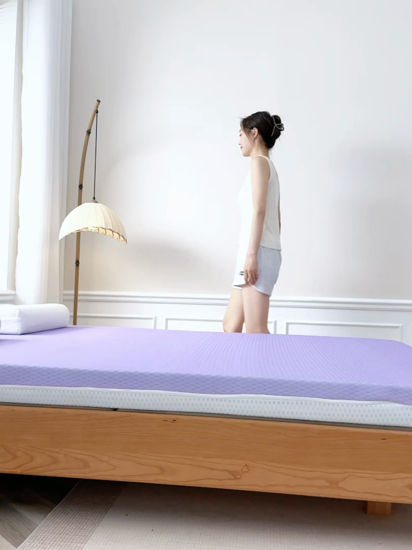 91家纺网 家纺一手货源 找家纺 （总）鹿辉家居（原吉欧力） 2025春夏新款凝胶记忆棉床垫舒睡款-大床款