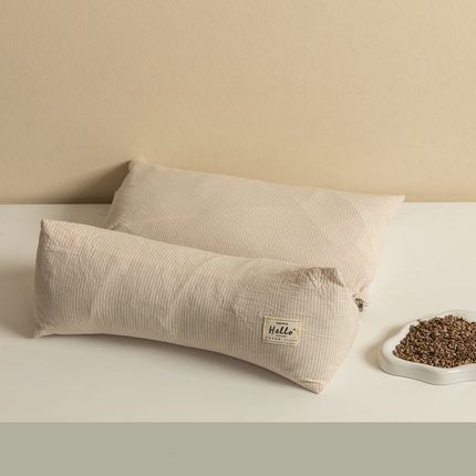 91家纺网 家纺一手货源 找家纺 （总）芯奇想 2025新款KBX全棉二合一荞麦枕枕头枕芯