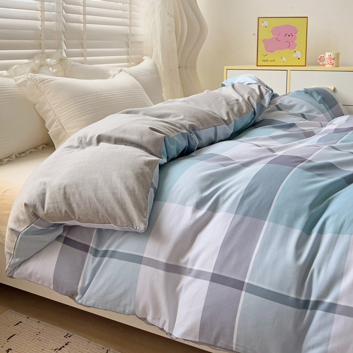 91家纺网 家纺一手货源 找家纺 依庭 2025春夏新款12868全棉纯棉印花卡通系列单被套 被套单件 洛香忆梦