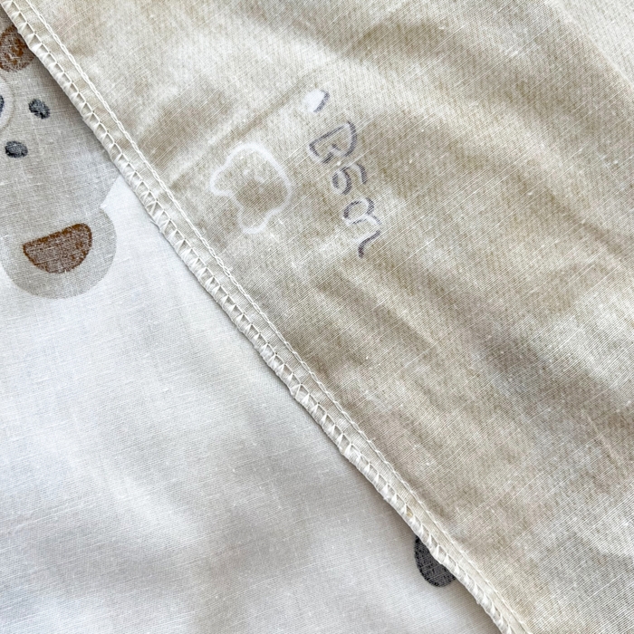 91家纺网 家纺一手货源 找家纺 依庭 2025春夏新款12868全棉纯棉印花卡通系列单被套 被套单件 茉婉-灰