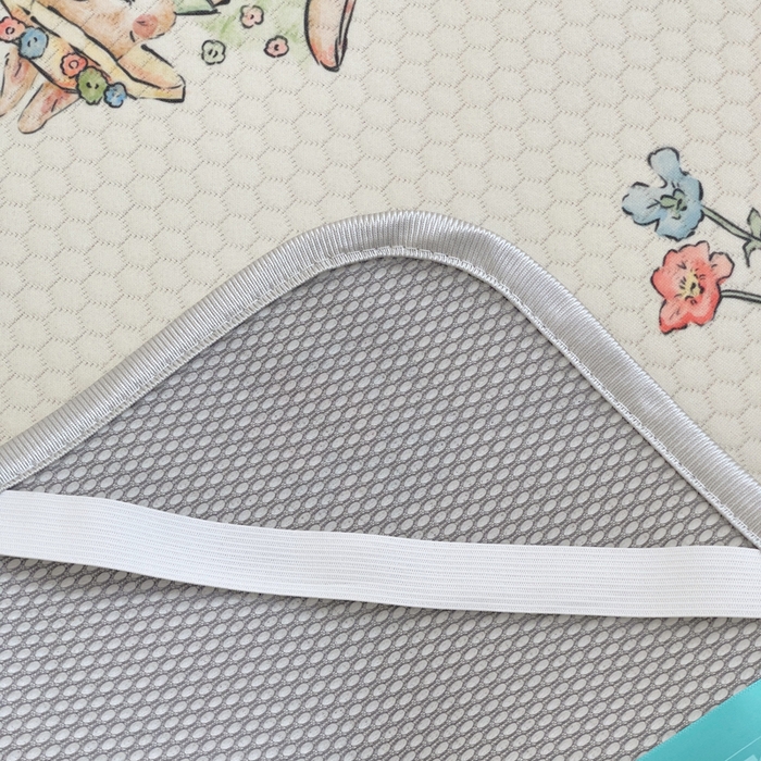 91家纺网 家纺一手货源 找家纺 小叮当家纺仓储工厂店 （提供买家秀 爆款花型 不断货）2025新款冰豆豆儿童卡通凉席床席 波点小熊