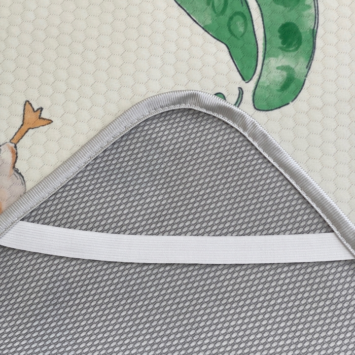 91家纺网 家纺一手货源 找家纺 小叮当家纺仓储工厂店 （提供买家秀 爆款花型 不断货）2025新款冰豆豆儿童卡通凉席床席 小鸭子