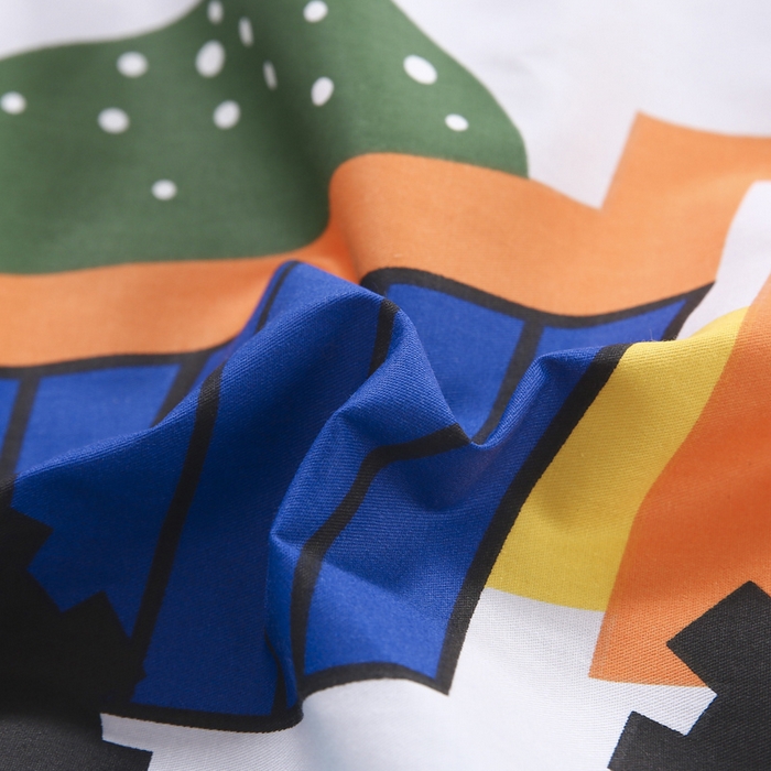 91家纺网 家纺一手货源 找家纺 2025年新款幼儿园全棉被子三件套宝宝入园纯棉六件套被褥午睡被套超级工程车