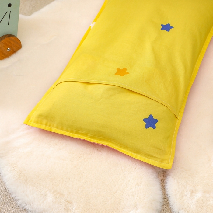 91家纺网 家纺一手货源 找家纺 2025年新款幼儿园全棉被子三件套宝宝入园纯棉六件套被褥午睡被套城堡小马