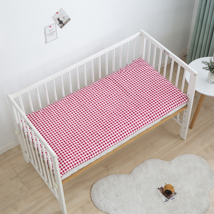 91家纺网 家纺一手货源 找家纺 2025年新款幼儿园全棉被子三件套宝宝入园纯棉六件套被褥午睡被套大草莓