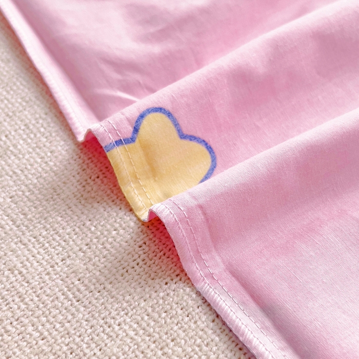 91家纺网 家纺一手货源 找家纺 2025年新款幼儿园全棉被子三件套宝宝入园纯棉六件套被褥午睡被套呆萌小兔