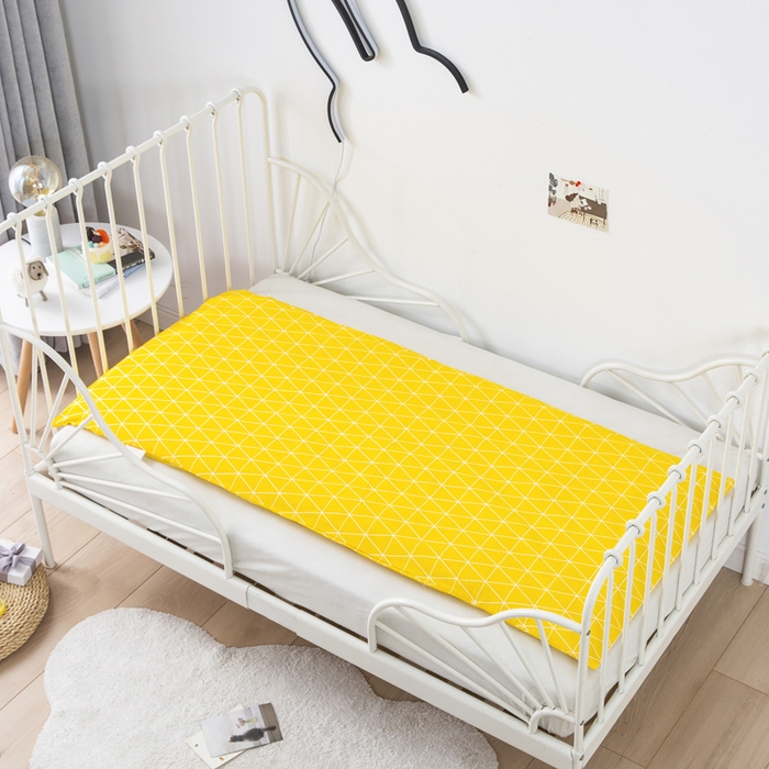 91家纺网 家纺一手货源 找家纺 2025年新款幼儿园全棉被子三件套宝宝入园纯棉六件套被褥午睡被套动物乐园