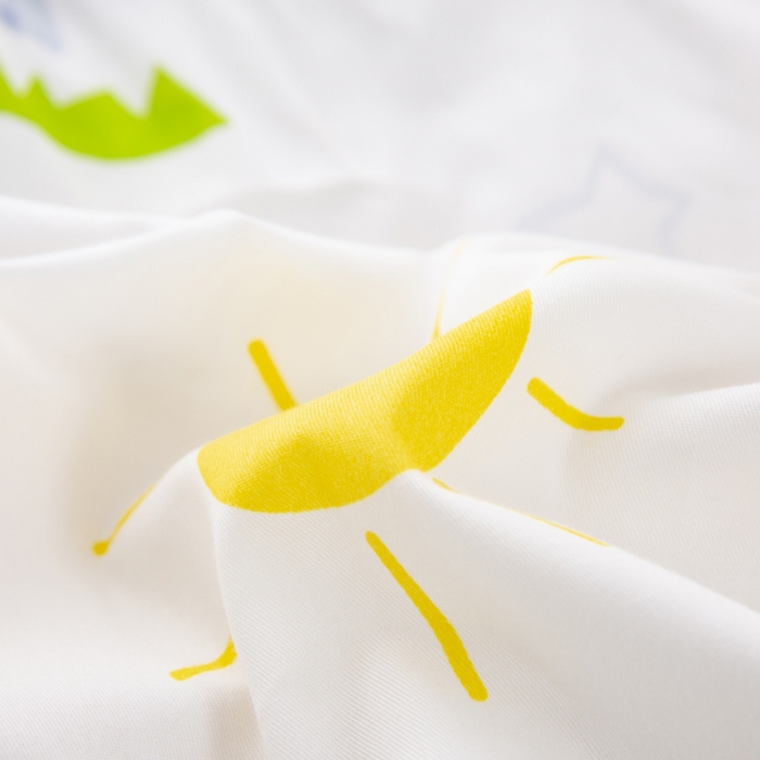 91家纺网 家纺一手货源 找家纺 2025年新款幼儿园全棉被子三件套宝宝入园纯棉六件套被褥午睡被套动物乐园