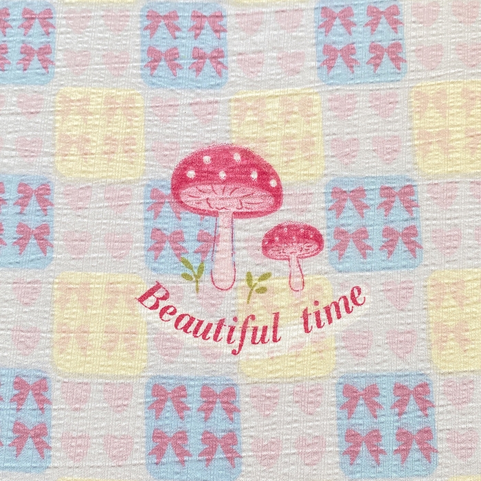 91家纺网 家纺一手货源 找家纺 眠势力 2025新款云感双层纱枕套ins奶油风云感超柔枕头套 甜樱蜜语