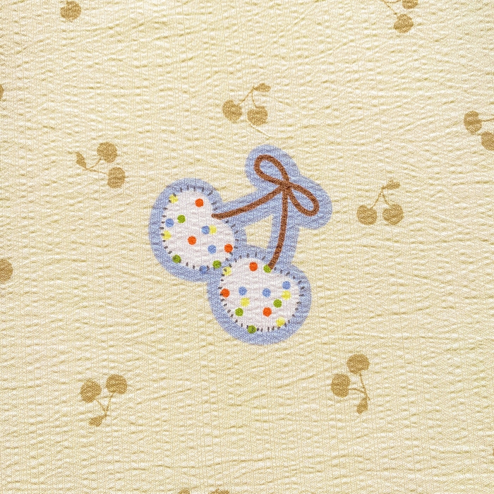 91家纺网 家纺一手货源 找家纺 眠势力 2025新款云感双层纱枕套ins奶油风云感超柔枕头套 樱桃丸子