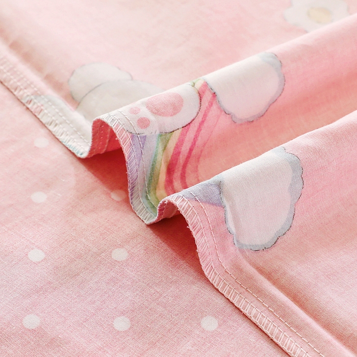 91家纺网 家纺一手货源 找家纺 2025年新款幼儿园全棉被子三件套宝宝入园纯棉六件套被褥午睡被套菲菲兔-粉