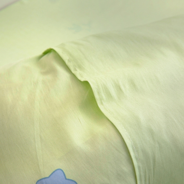 91家纺网 家纺一手货源 找家纺 2025年新款幼儿园全棉被子三件套宝宝入园纯棉六件套被褥午睡被套格子熊猫