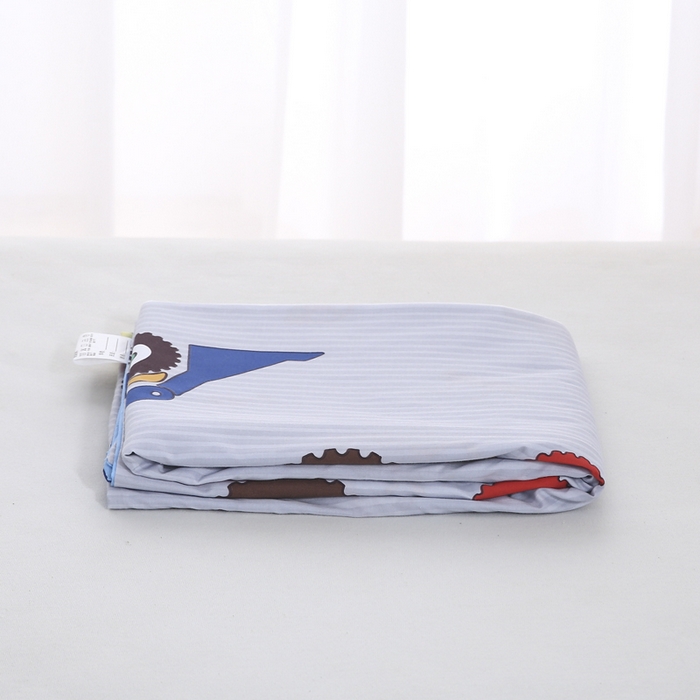 91家纺网 家纺一手货源 找家纺 2025年新款幼儿园全棉被子三件套宝宝入园纯棉六件套被褥午睡被套工程车