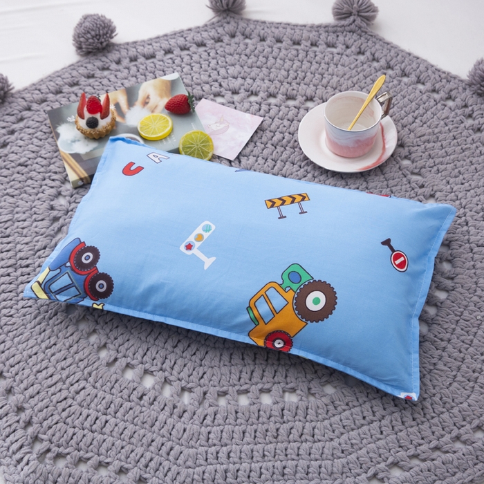 91家纺网 家纺一手货源 找家纺 2025年新款幼儿园全棉被子三件套宝宝入园纯棉六件套被褥午睡被套工程车