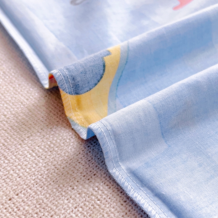 91家纺网 家纺一手货源 找家纺 2025年新款幼儿园全棉被子三件套宝宝入园纯棉六件套被褥午睡被套工程挖土机