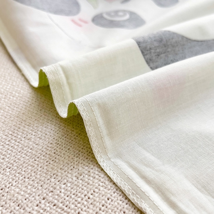 91家纺网 家纺一手货源 找家纺 2025年新款幼儿园全棉被子三件套宝宝入园纯棉六件套被褥午睡被套哈喽熊猫