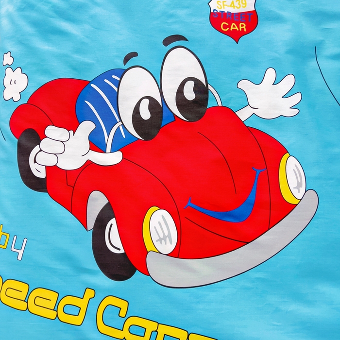 91家纺网 家纺一手货源 找家纺 2025年新款幼儿园全棉被子三件套宝宝入园纯棉六件套被褥午睡被套卡通汽车