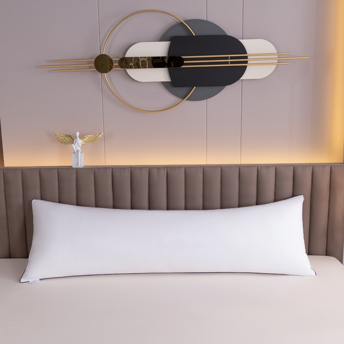 91家纺网 家纺一手货源 找家纺 云玲时尚 2025新款凉感高密冰丝印花枕套单品枕套枕套单件双人枕+内芯 枕芯