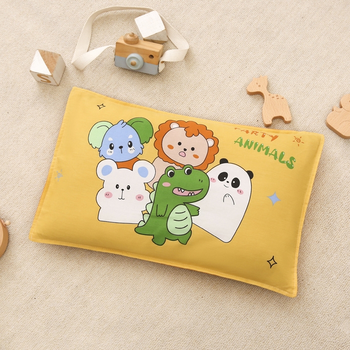 91家纺网 家纺一手货源 找家纺 2025年新款幼儿园全棉被子三件套宝宝入园纯棉六件套被褥午睡被套恐龙派对-黄