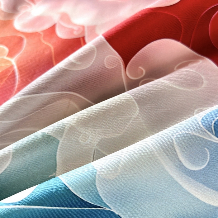 91家纺网 家纺一手货源 找家纺 云玲时尚 2025新款凉感高密冰丝印花枕套单品枕套枕套单件双人枕+内芯 幻彩