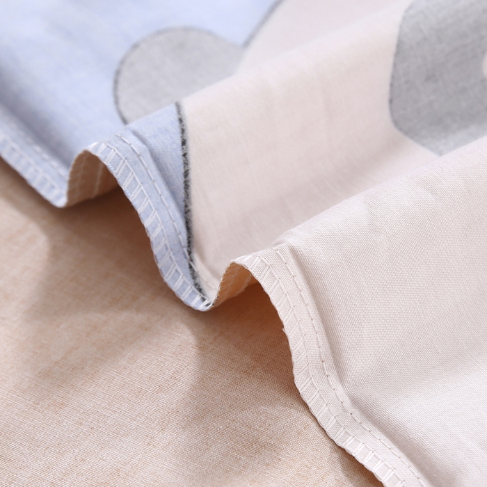 91家纺网 家纺一手货源 找家纺 2025年新款幼儿园全棉被子三件套宝宝入园纯棉六件套被褥午睡被套恐龙派对-蓝