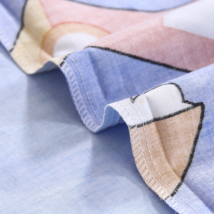 91家纺网 家纺一手货源 找家纺 2025年新款幼儿园全棉被子三件套宝宝入园纯棉六件套被褥午睡被套恐龙挖机