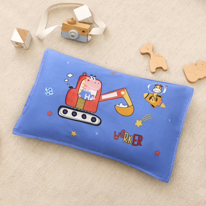 91家纺网 家纺一手货源 找家纺 2025年新款幼儿园全棉被子三件套宝宝入园纯棉六件套被褥午睡被套恐龙挖机